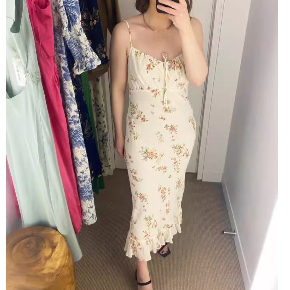 Reformation Maleah Dress - Perfume - Picture 8 of 9